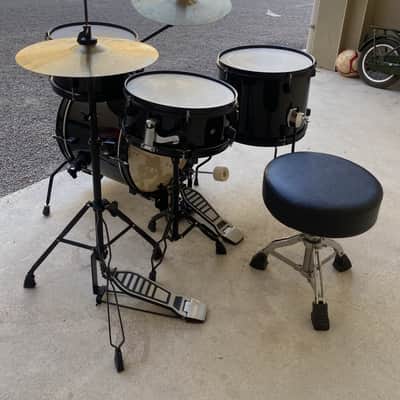 Ludwig Pocket Kit "Questlove" 10 / 13 / 16 / 5x12" Drum Set with Cymbals - Black Sparkle image 3