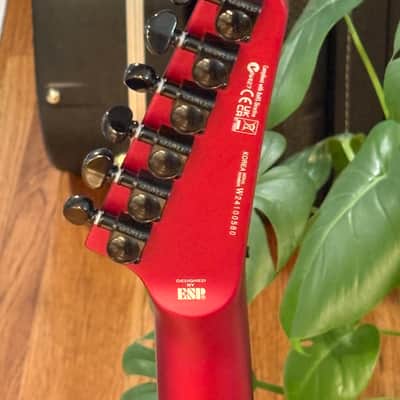 2024 ESP LTD M-1000 DELUXE!! ~ Candy Apple Red Satin Finish!! ~ Excellent Condition! image 10