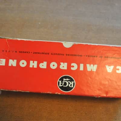 RCA MI 12045 microphone empty box only. Vintage 1950's/1960's image 4