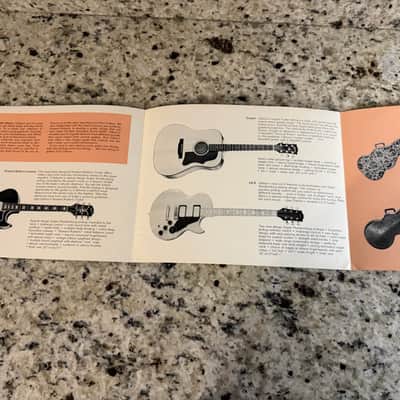 Gibson Look Ahead To Gibson Brochure 70s Howard Roberts gospel L6-S Les Paul signature Guitar & Bass image 3