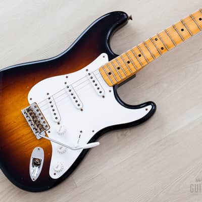 2024 Fender Custom Shop Limited Edition 1954 Stratocaster 70th Anniversary Journeyman Relic Sunburst w/ Case, CoA image 1