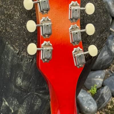 Rickenbacker 425 1967 - a very rare & stunning Fireglo 425 w/a cool factory Boyd Vibrato ! image 7