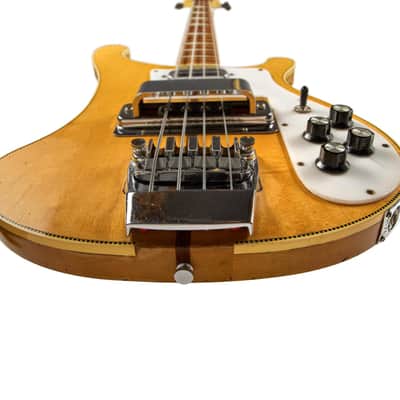 Rickenbacker 4001 Mapleglo / Checkerboard Binding (Pre-Owned, 1973, VG+) #ME 2174 image 6