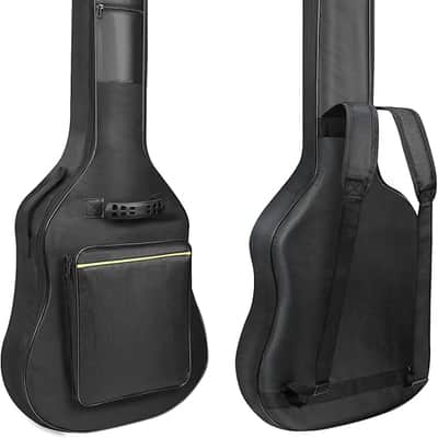 Guitar Bags - 1/2/3 Pack Gig Bags, 38-41 Inch Electric & Acoustic Guitar Case, Waterproof Oxford, Two Pockets image 1