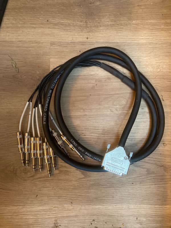 Lynx Custom Cables D-sub (TASCAM) to 8 balanced jack 2/3 image 1