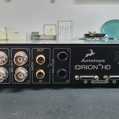 Orion 32HD 32 HD ProTools MADI USB 3.0 32 channel AD/DA Interface DB-25 D-Sub FRESH SERVICE - FULL RECAP DB25 ADAT HD PORT Pro Tools Antelope Audio Orion32 Orion32HD image 5