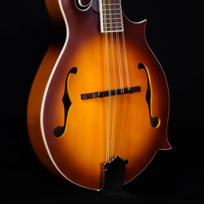 Epiphone F-5 Studio Mandolin with Premium Gig Bag, Vintage Sunburst Satin image 4