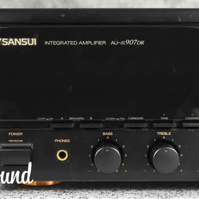 Sansui AU-α907DR Integrated Amplifier in Very Good Condition | Reverb