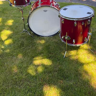 Rogers Holiday/Powertone 1960s - Red Sparkle image 3