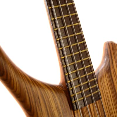 Warwick Infinity SN Set Neck 4-String Bass - Zebrano x Ovangkol image 6
