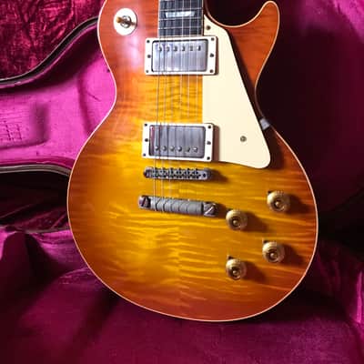 Gibson Custom Shop Handpicked R9 Les Paul 2018 Sunrise Tea Burst RARE STUNNING! image 3