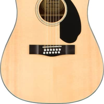 Fender CD-60SCE Dreadnought 12-string, Walnut Fingerboard, Natural image 8