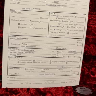 James Tyler  Studio Elite HSS with Boost and 4 toggle switches for advanced pickups settings , USA-2024, Hazmat Shmear image 21