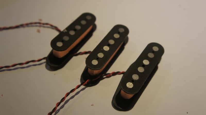 D'Urbano Magnetics Southbound untapped pickup set, schecter F500 clone  Black image 1