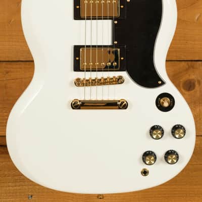 Epiphone Inspired by Gibson SG Custom | Alpine White w/Gigbag image 10