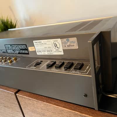 Immagine RARE Mitsubishi Preamplifier DA-P30 1979 - Argent brossé - 6
