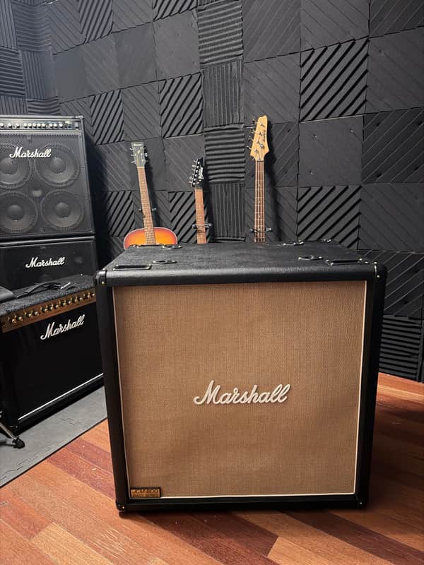 1986 Marshall JCM 800 Bass Series Model 1580 1x18" 400 Watt 8 ohm Speaker Cabinet Original Celestion G18Q-400 Speaker image 1
