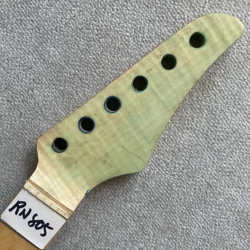 Maple Wood Short Scales Guitar Neck with 24 Frets Fingerboard image 1