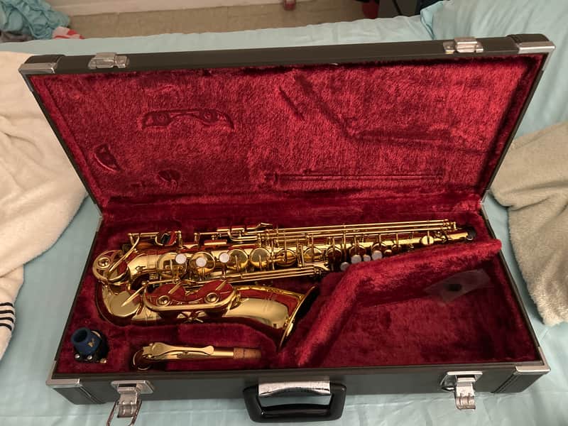 YAMAHA-YAS 34ll Alegro Alto Saxophone YAS-34llAllegro - Brass image 1