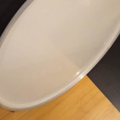 Premier 24" Bass drum head 90s-00 - White 🤍 image 5