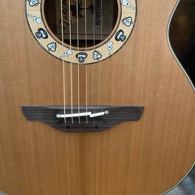 Takamine KC70 Signature Series Kenny Chesney Model OM Acoustic/Electric Guitar 2010s - Natural image 8