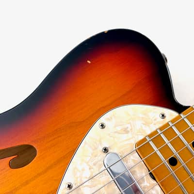 Fender Telecaster Thinline 68 Greg Fessler Masterbuilt 2010 Custom Shop Sunburst image 7