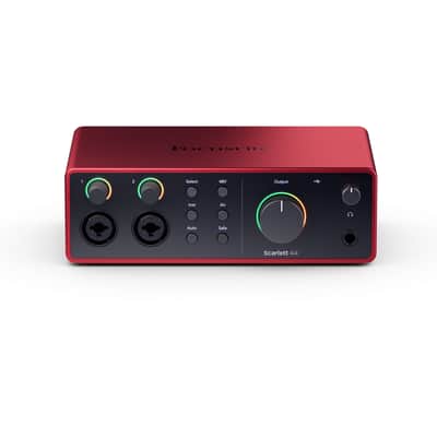 Focusrite Scarlett 4i4 (4th Gen) Audio Interface image 4
