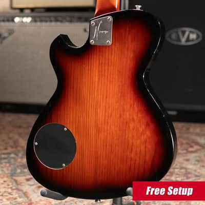 Novo Custom Shop Solus H2 Electric Guitar - Firebird Burst with Gig Bag image 2