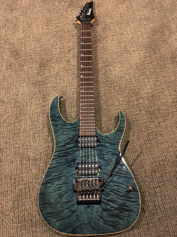Ibanez Prestige RG3120 Twilight Blue *MIJ* | Reverb