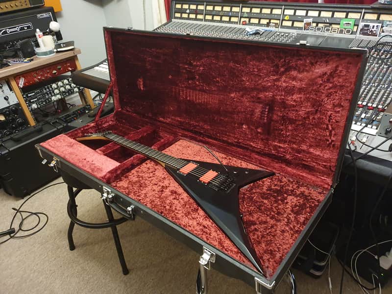 RARE Esp Custom Shop 80's Randy Rhoads Custom Flying V Alexi Laiho EMG Jackson Reverse Headstock image 1
