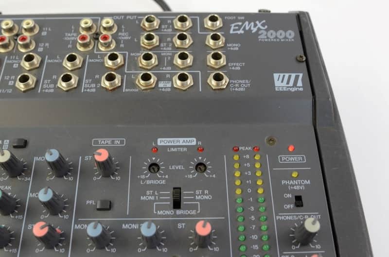 d*z様 YAMAHA EMX2000 powered mixer A185 Yamaha EMX2000 12 Channel Powered Mixer Emx-2000 400 Watts