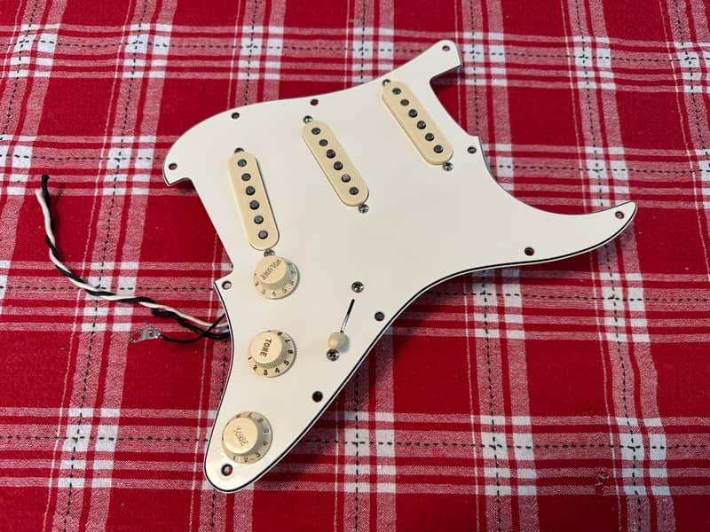 Fender Pre-wired Pickguard - Fender V-Mod pickup set image 1