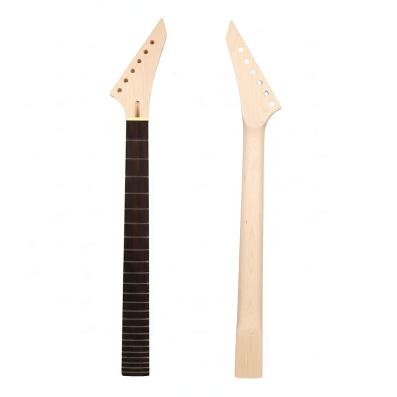 ESP-Style Unfinished Bolt-On Guitar Neck, 24 Fret, Maple & Rosewood Fretboard image 1