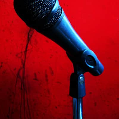 Vintage 1990's Sennheiser E815S dynamic cardioid microphone Low Z w mic clip image 3