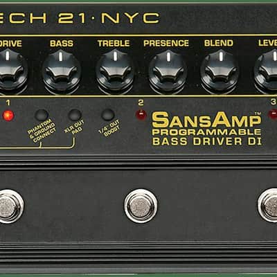 Tech 21 SansAmp Classic Limited 10th Anniversary model 1999 Tech 21 SansAmp Classic Limited 10th Anniversary model 1999