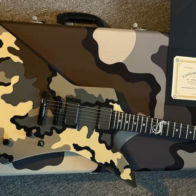 ESP Custom Shop Snakebyte Camo Satin James Hetfield ESP Signature Series aus meiner Sammlung: wie neu, ungespielt image 4