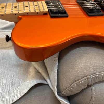 Charvel Jackson USA Select San Dimas Style 2 HH FR 2009 Candy Tangerine - Upgraded w/Original Floyd Rose (Titanium) image 15