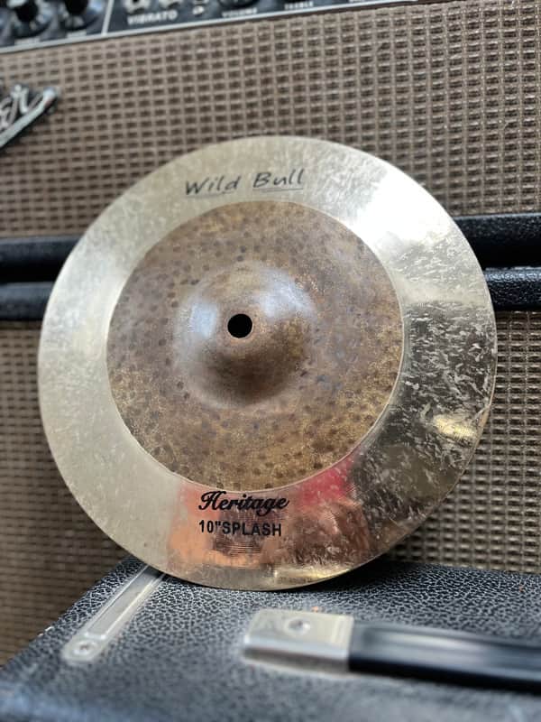 Wild Bull Heritage Series 10” Splash Cymbal B20 Bronze image 1