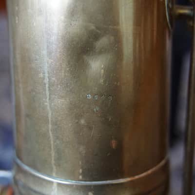 C.G. Conn Bass Saxophone 1904 - brass image 10