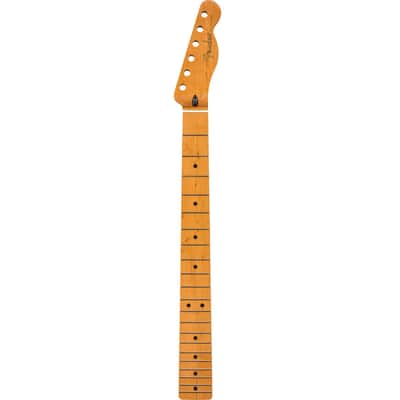 Fender ROASTED MAPLE Tele/Telecaster Neck, Narrow Tall Fret/9.5"/C Shape image 10