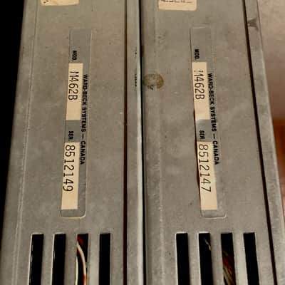 Pair Ward Beck M462B Vintage (1975) 4 Band Parametric EQ's (The REAL Hoser, not software!) image 2
