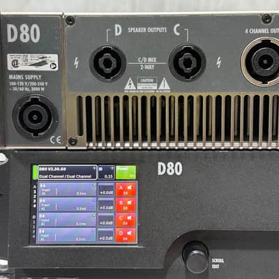 D&B Audiotechnik D80 Power Amp (Lot o 2) (TRUEHEARTSOUND) image 7