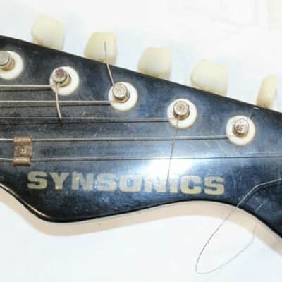 Synsonics Terminator 7020TABK Electric Guitar 80s Made By Gretsch image 3