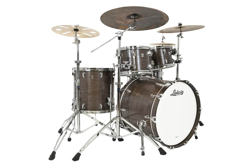 Ludwig L7482 Classic Oak Mod Outfit 8x10 / 9x12 / 16x16 / 18x22" Drum Set image 1