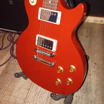 Gibson Les Paul Special SL with Humbuckers 1998 Cinnamon Red HH USA image 7