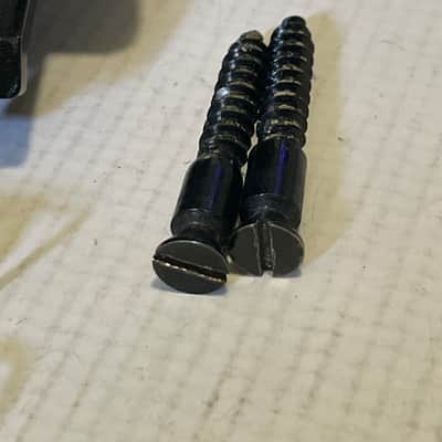 1980's Kramer Model Guitars Black Floyd Rose II Licensed Tremolo Guitar Bridge image 4