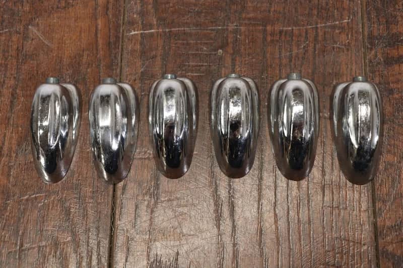 Unbranded Chrome Tom Drum Lugs 6pk #1 image 1