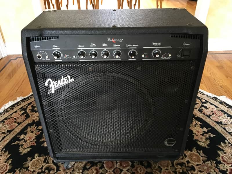 FENDER BASSMAN 100 COMBO w/comp, overdrive & line out image 1