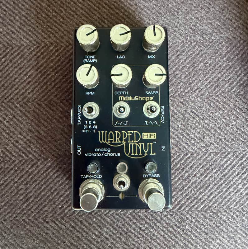 Chase Bliss Audio Warped Vinyl HiFi 2018 - 2024 - Black image 1