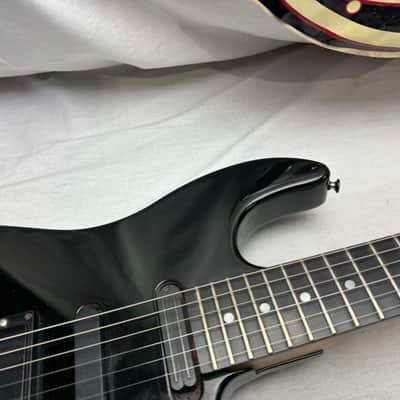 Gibson USA WC EB WRC Wayne Charvel Guitar with Case 1987 - Ebony / Black image 4